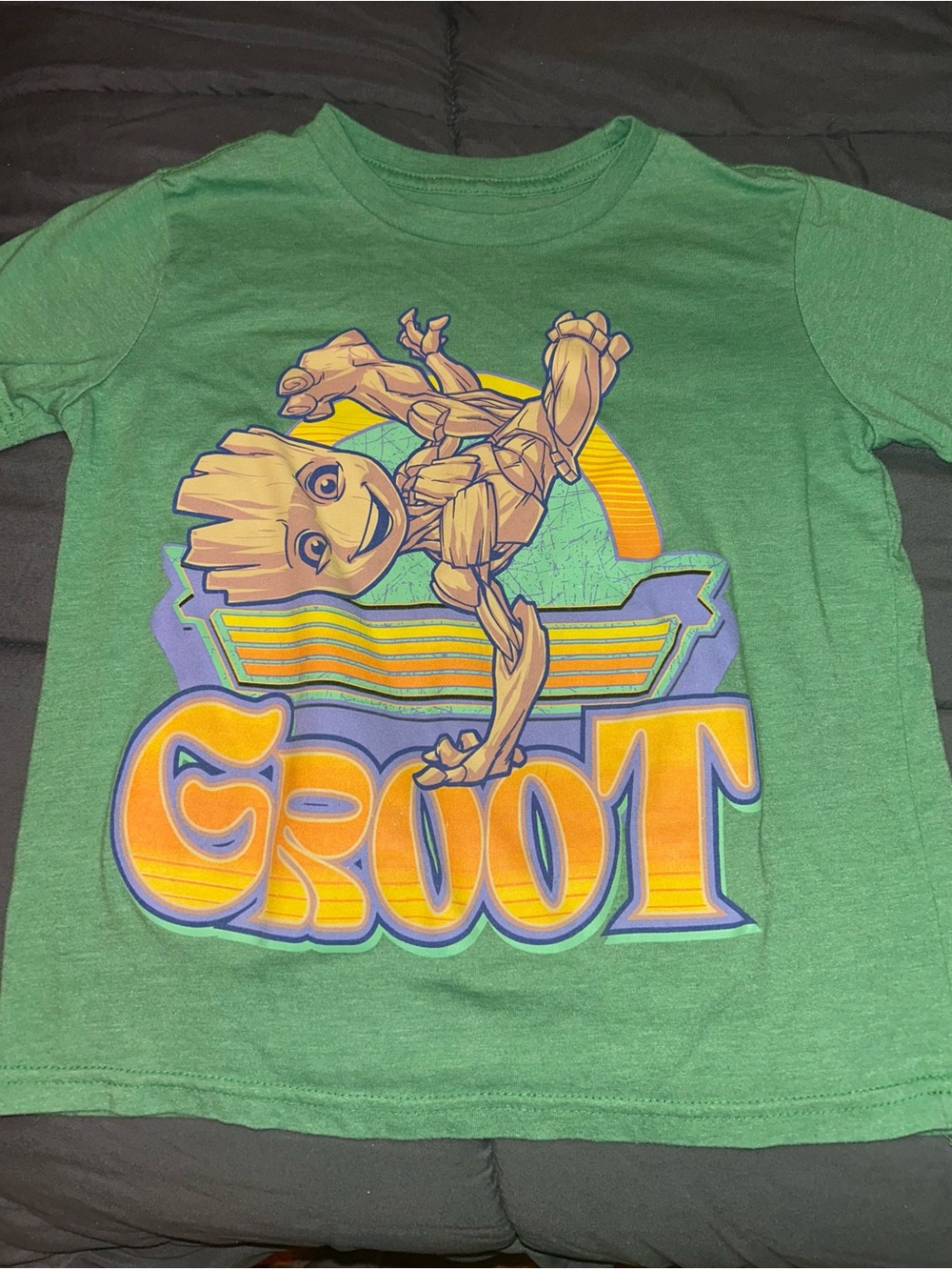Marvel Guardians of the Galaxy Green Kids Tee